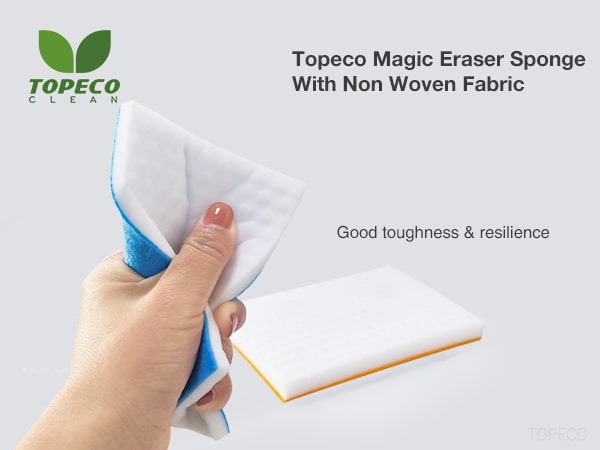 magic eraser sponge with non woven fabric