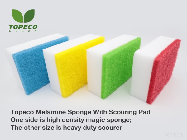 scouring pad magic sponge