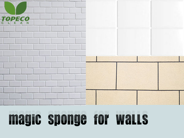 magic sponge for different walls 