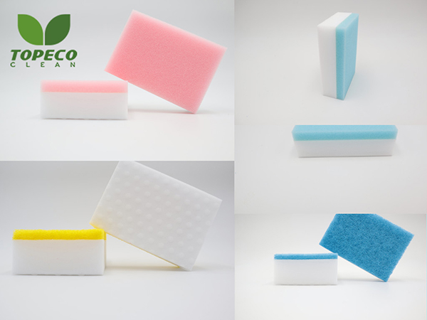 magic sponge melamine with PU