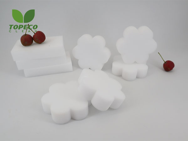 melamine sponge on skin 