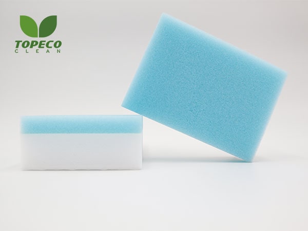 nano sponge with non-woven fibers 